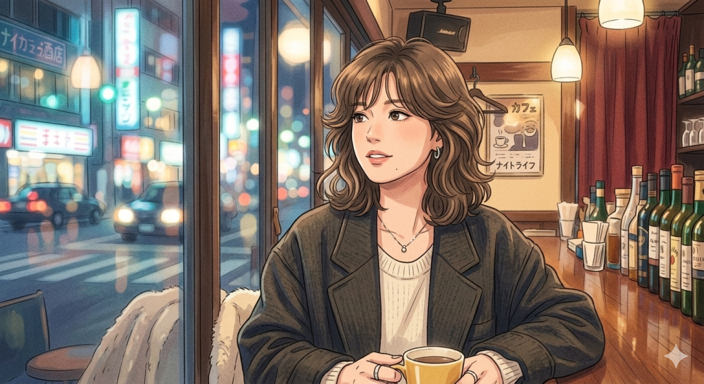 中森明菜イラスト